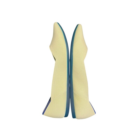 Rothy's The Point II Flats Sour Apple Green Teal Women's 9 - Picture 10 of 12